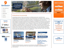 Tablet Screenshot of barnhoornbedrijfsmakelaardij.nl